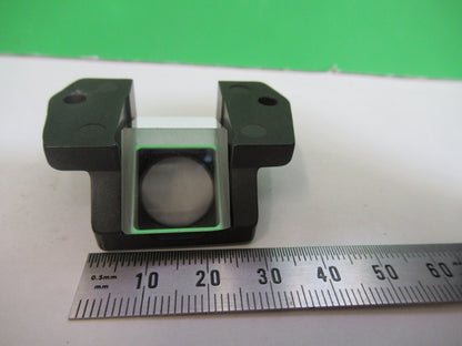 MICROSCOPE PART BAUSCH LOMB GLASS PRISM MOUNTED OPTICS AS PICTURED 80-B-10