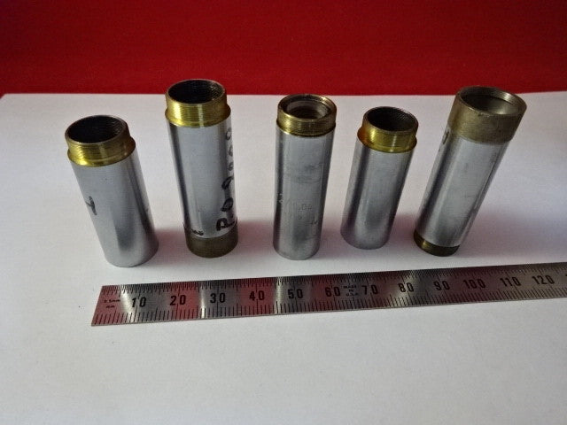LOT CARL ZEISS OBJECTIVE TUBUS EXTENT 2X MICROSCOPE PART OPTICS AS IS &U7-B-34