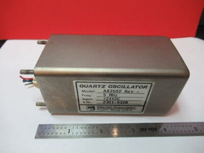 Wenzel Quartz Oscillator Low Noise Frequency Control 5 MHz