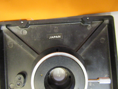UNITRON STAGE + IRIS TABLE MICROMETER MICROSCOPE PART AS PICTURED Y1-A-55