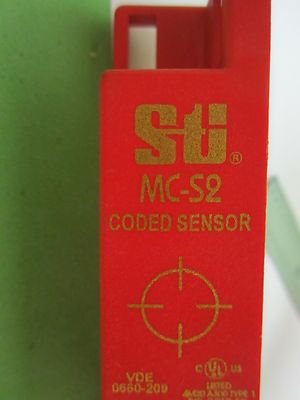 STI MC-62 CODED MAGNETIC SWITCH SENSOR UK SCIENTIFIC TECHNOLOGY AS IS BIN#62