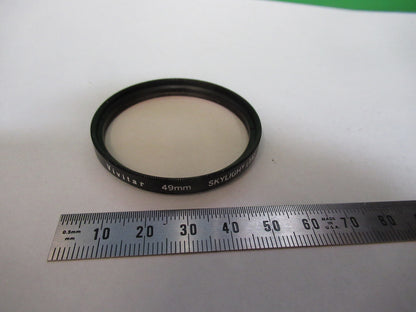 CAMERA LENS COVER FILTER VIVITAR SKYLIGHT 1A 49mm AS PICTURED R2-A-113