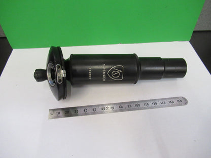 Antique Spencer Lens Co. Brass Tubus + Nosepiece Microscope Part