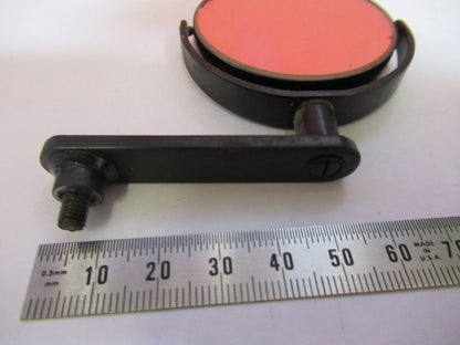 ANTIQUE AO SPENCER MIRROR ASSEMBLY OPTICS MICROSCOPE PART AS PICTURED S4-B-72