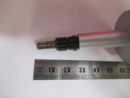 LEICA LEITZ GERMANY DMRB KNOB CONDENSER  MICROSCOPE PART AS PICTURED T5-A-17