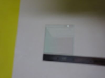 OPTICAL COATED FILTER  LASER OPTICS #4V-FL-01
