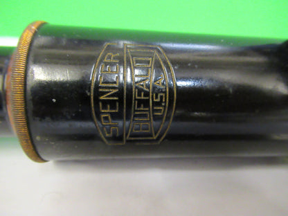 Antique Spencer Lens Co. Brass Tubus + Nosepiece Microscope Part