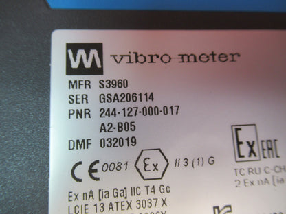 MEGGITT VIBRO-METER GSI 127  244-127-000-017  A2-B05 MODULE for SENSOR Y6-B-05