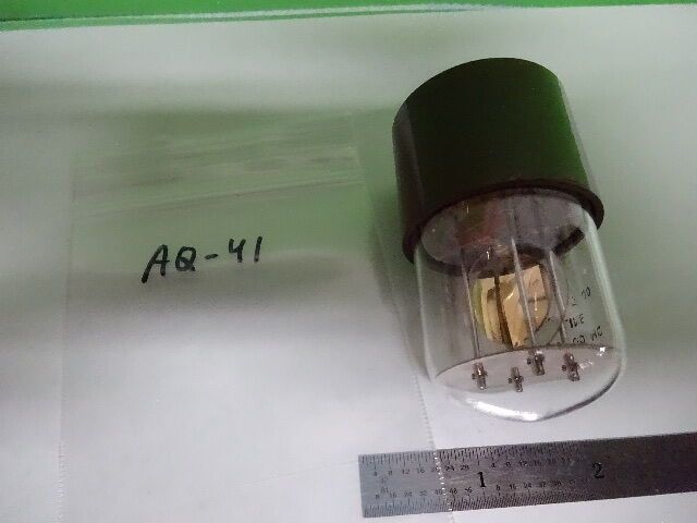 ANTIQUE QUARTZ RADIO CRYSTAL BLILEY ELECTRIC 1 MHz GLASS FREQUENCY CONTROL AQ-41