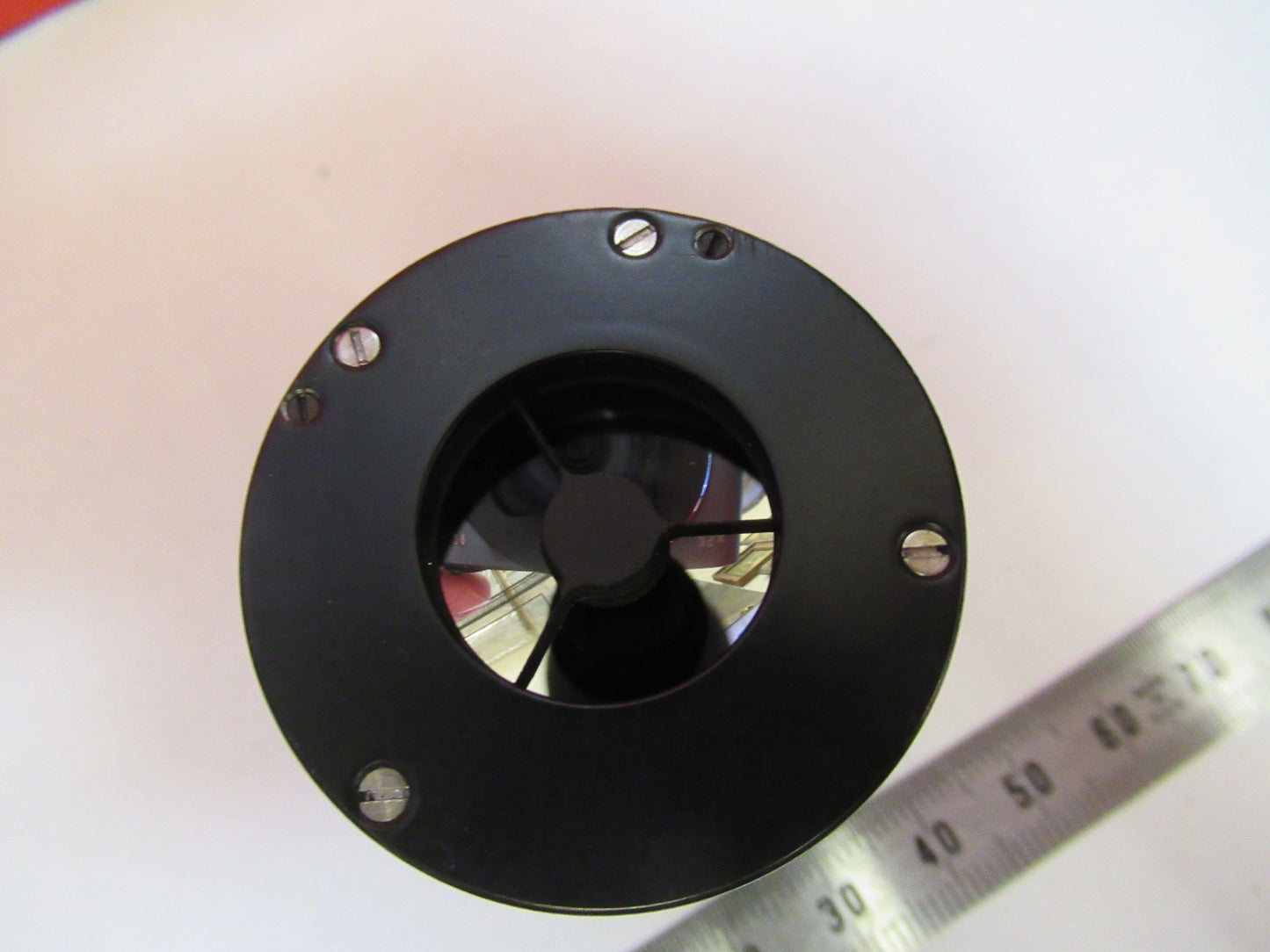 BECK UK REFLECTIVE OBJECTIVE 15X RARE OPTICS MICROSCOPE PART AS PICTURED T5-A-08