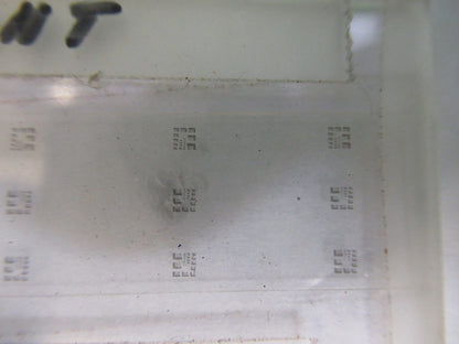 OPTICAL USAF PATTERNS RESOLUTION OPTICS AS PICTURED U8-A-75