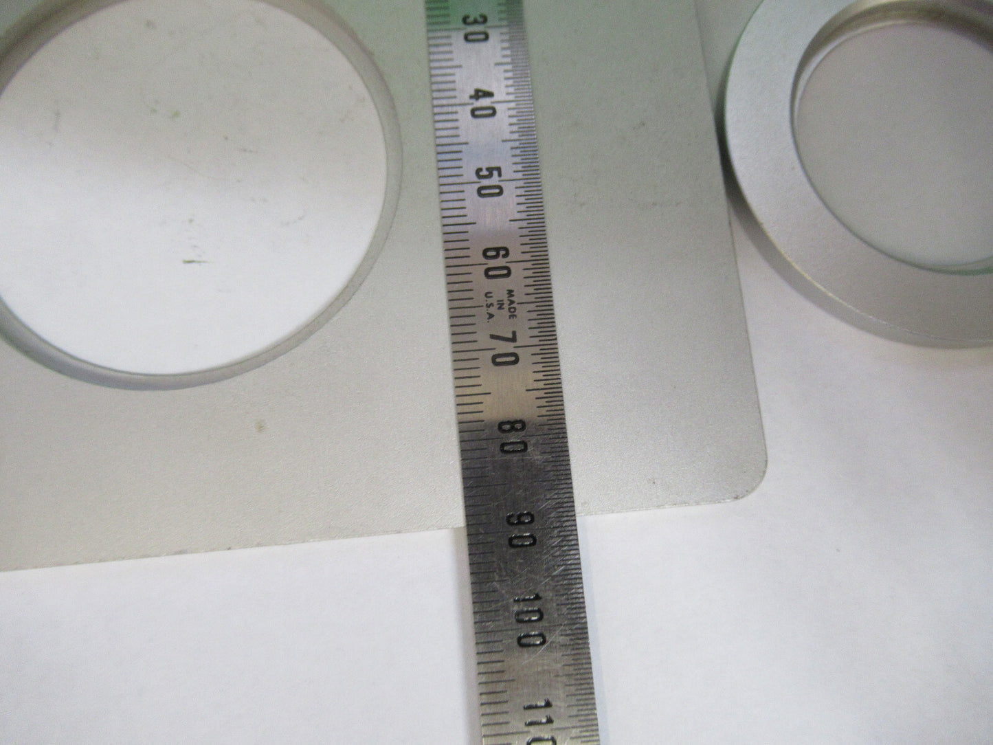 Nikon Japan Metal Stage Table Rare Microscope Part