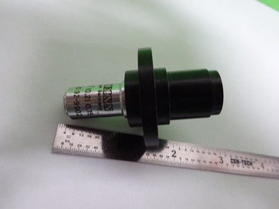 MICROSCOPE PART OBJECTIVE ZEISS GERMANY EPIPLAN 10X OPTICS  AS IS BIN#72-21