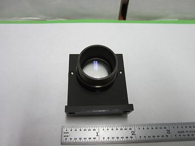 MICROSCOPE PART ZEISS GERMANY BRASS MOUNTED LENS NICE OPTICS AS IS BIN#Q4-R-08