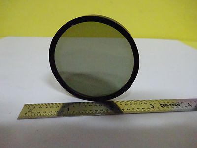 MICROSCOPE PART POLARIZER POL [delaminated] ILLUMINATOR OPTICS AS IS BIN#X1-48