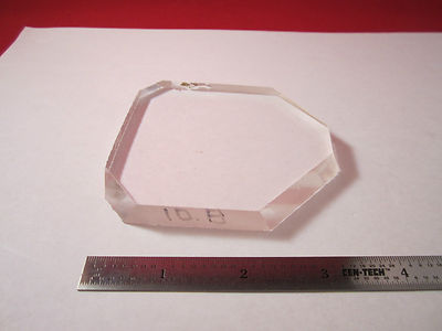 LARGE SYNTHETIC QUARTZ SLAB SINGLE CRYSTAL #1-7-7  BIN#1