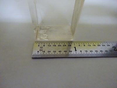 OPTICAL GLASS BAR NON POLISHED LASER OPTICS AS IS BIN#4V-FL-41