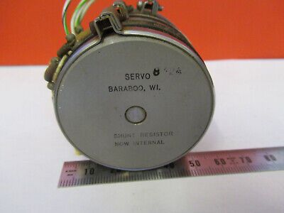 SERVO SHUNT RESISTOR ROTARY TYPE VARIABLE AIRCRAFT PART AS PICTURED &8z-a-35