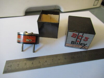 BLILEY ELECTRIC VINTAGE QUARZKRISTALL BC3 FREQUENZ 18145KC WIE ABGEBILDET 9-FT-65