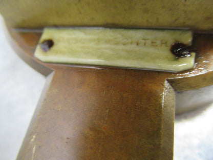 FOR PARTS OR REPAIR ANTIQUE GERMAN  MICROSCOPE PAUL WAECHTER circa 1850 LOB
