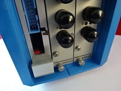 KISTLER SWISS WIM CHARGE AMPLIFIER 5824 for ACCELEROMETER PRESSURE ETC AS IS &87