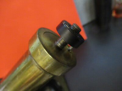 Antique Bausch & Lomb Brass Frame Limb Microscope Part