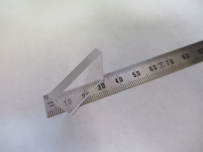 OPTICAL SQUARE BK7 GLASS PLATE PROLASER OPTICS AS PICTURED X7-A-43
