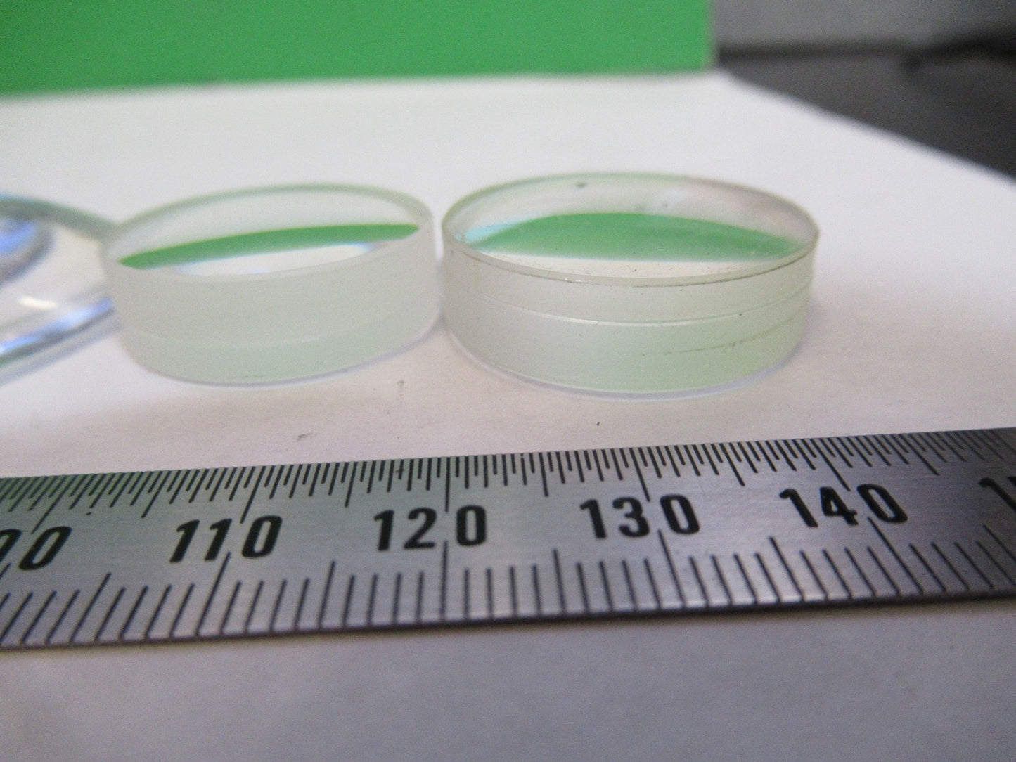 AUS JENA GERMANY LOT GLASS LENSES MICROSCOPE PART AS PICTURED T2-A-38