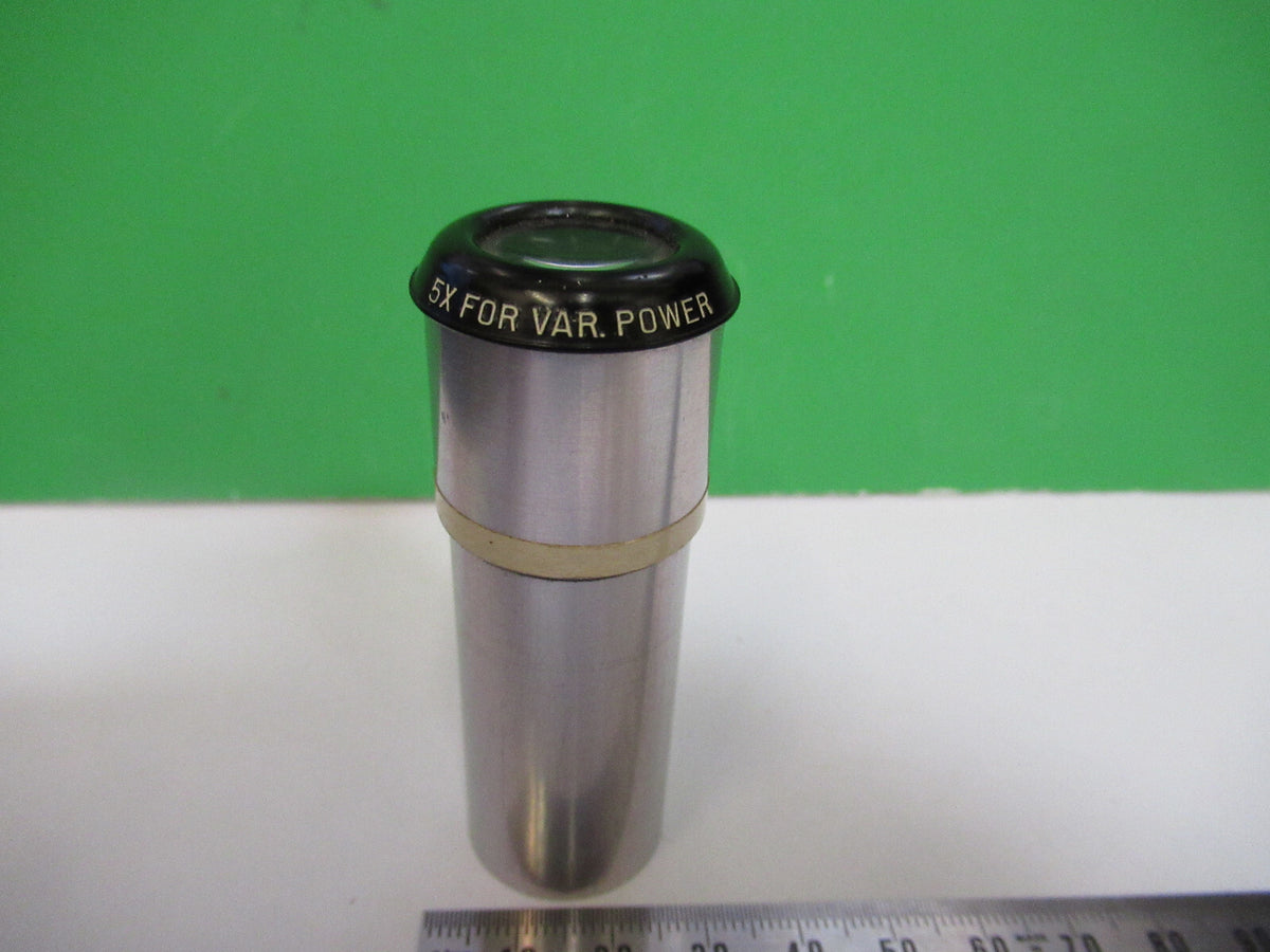 BAUSCH LOMB EYEPIECE 5X FOR VAR POWER MICROSCOPE PART AS PICTURED X4-A-87