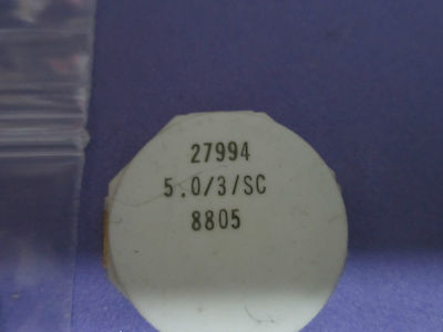 VINTAGE BENDIX FLATPACK CERAMIC QUARTZ RESONATOR 5 MHz SC cut UNTESTED BIN#11