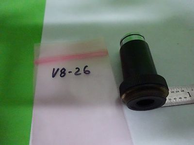MICROSCOPE PART OBJECTIVE ZEISS WINKEL 100X GERMANY OPTICS AS IS BIN#V8-26