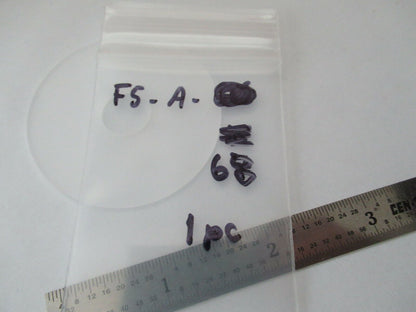 BLANK PIEZOELECTRIC QUARTZ CRYSTAL X-CUT UNPLATED PIEZO SENSOR AS PIC #F5-A-68