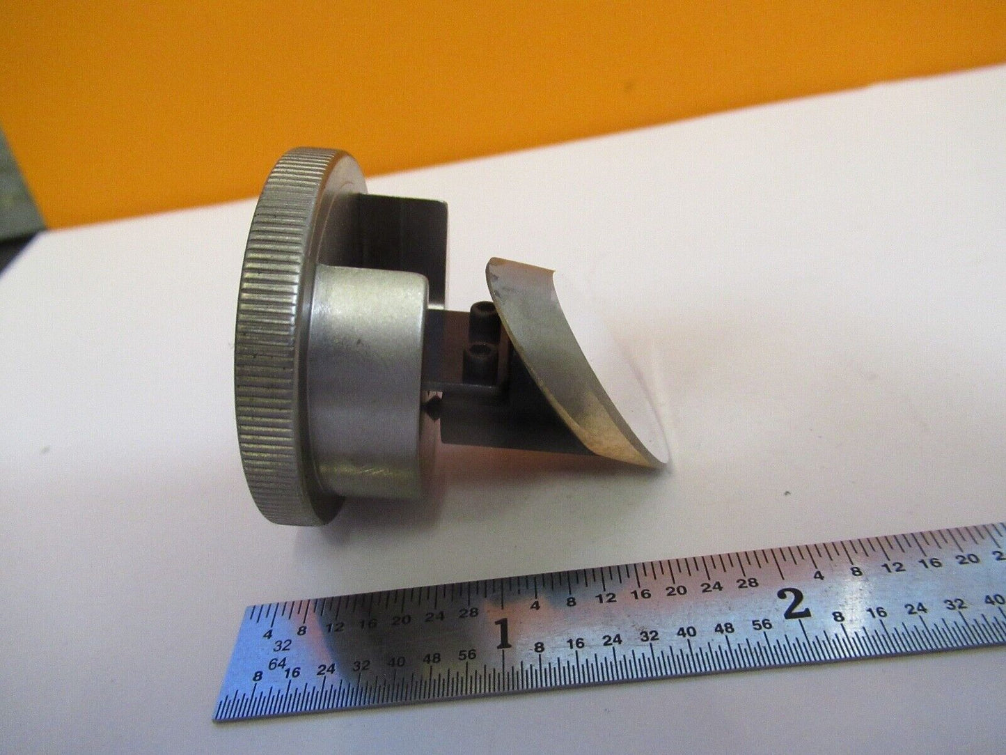OLYMPUS JAPAN OPTICAL MOUNTED MIRROR MICROSCOPE PART as pictured &A2-A-62