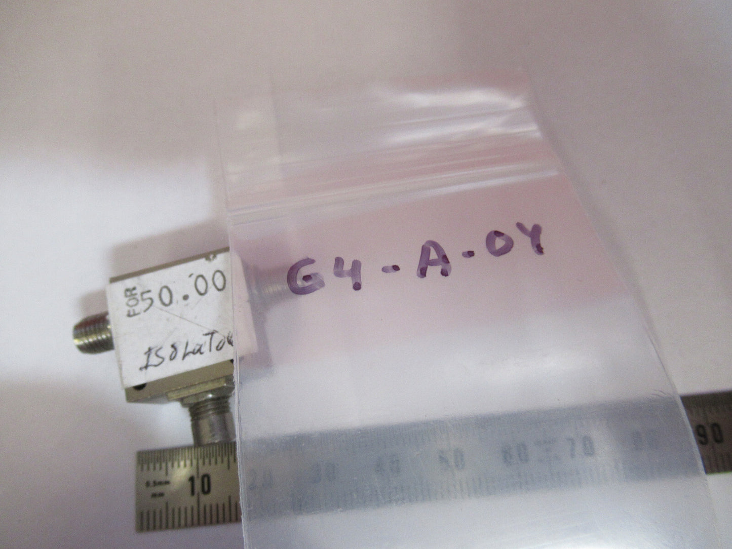 TRAK MICROWAVE RF ISOLATOR FREQUENCY CONTROL AS PICTURED &G4-A-04