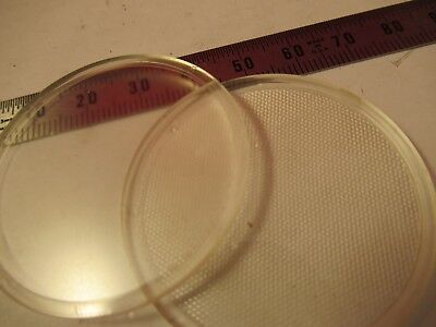 NIKON ECLIPSE E400 PLASTIC DIFFUSER LENSES MICROSCOPE PART AS PICTURED FT-2-60