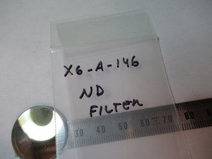 OPTICAL NEUTRAL DENSITY FILTER LENS LASER OPTICS AS PICTURED X6-A-146