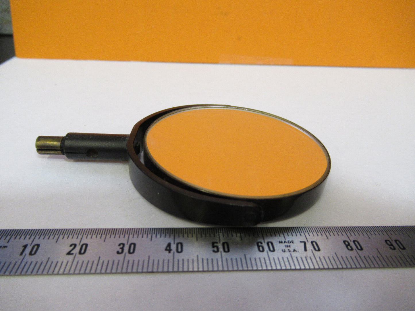BAUSCH LOMB MIRROR ANTIQUE OPTICS MICROSCOPE PART AS PICTURED Y3-A-104