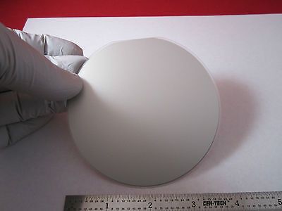 RARE SAPPHIRE WAFER SINGLE CRYSTAL COATED WITH PLATINUM 3000 ANGSTROMS  BIN#1C