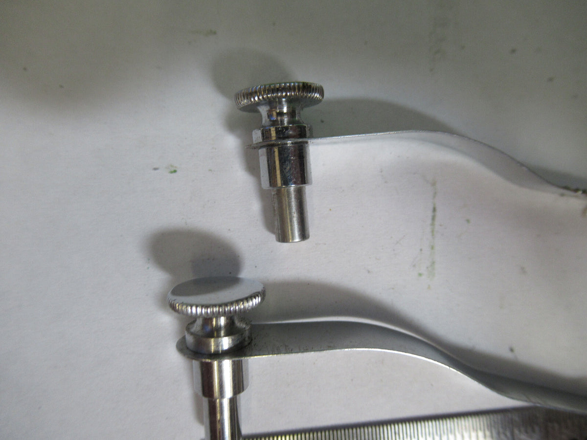 AO USA SPENCER ORIGINAL PAIR CLIPS ANTIQUE MICROSCOPE PART AS PICTURED &H7-B-12