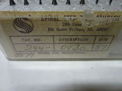 TOOLS SPIRAL DRILLS ?? AS IS  BIN#33