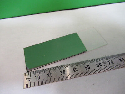 GLASS SLIDE COATED GERMANIUM THIN FILM 9,000 ANGSTROMS  AS PICTURED Z1-A-12