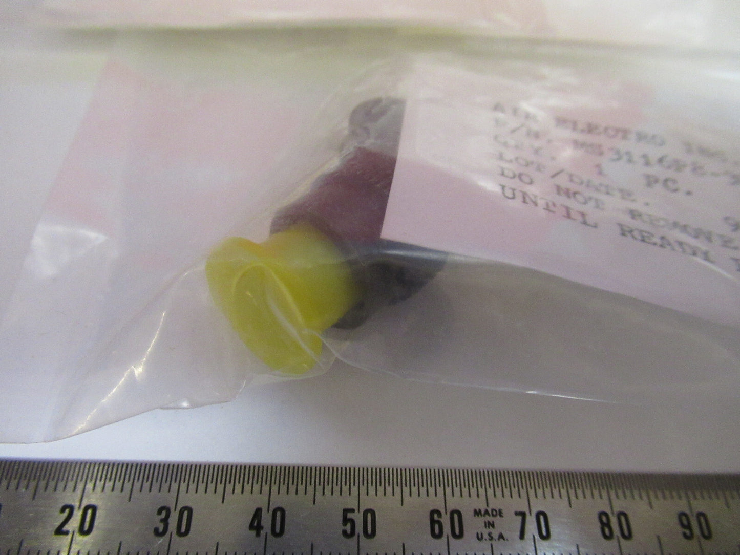 LOT 5 PCS  CONNECTOR MIL SPEC MS3116P8-3S AS PICTURED T1-A-31