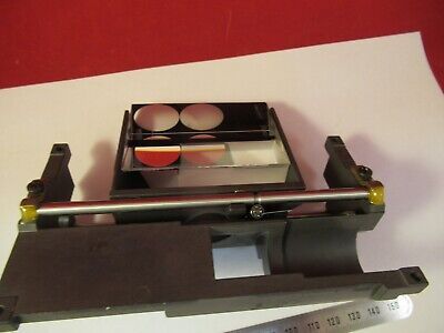 LEICA GERMANY HEAD OPTICS PRISM ASSEMBLY MICROSCOPE PART AS PICTURED &96-A-02