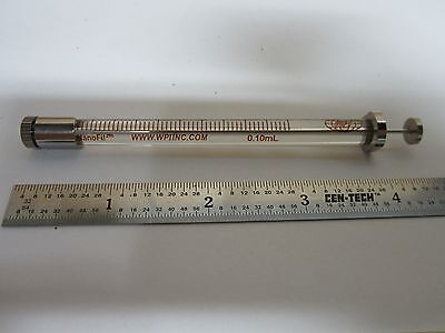 NANOFIL 0.10 ml GLASS SYRINGE WPI GAS CHROMATOGRAPHY AS IS BIN#G4-27