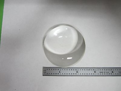 OPTICAL LARGE BI CONVEX LENS OPTICS AS IS  BIN#R4-14