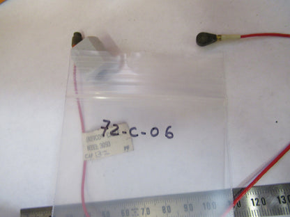 PCB PIEZOTRONICS ENDEVCO 2222C ACCELEROMETER+ CABLE 3093 AS PICTURED 72-C-06
