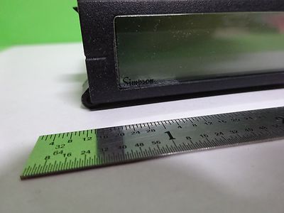 SIMPSON DISPLAY M23500340 CONTROL SYSTEMS AS IS BIN#X9-06