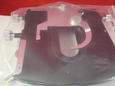 WILD SWISS POLARIZER ROTATABLE STAGE TABLE MICROSCOPE PART AS PICTURED #66-A-49