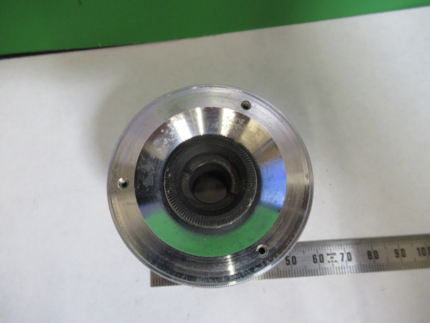 ANTIQUE BAUSCH LOMB POL CONDENSER POLARIZER MICROSCOPE PART AS PICTURED Z7-FT-96