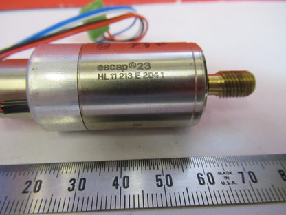 SWISS MINI MOTOR LEITZ MICROSCOPE ROBOTICS MECHATRONICS AS PICTURED S4-B-95